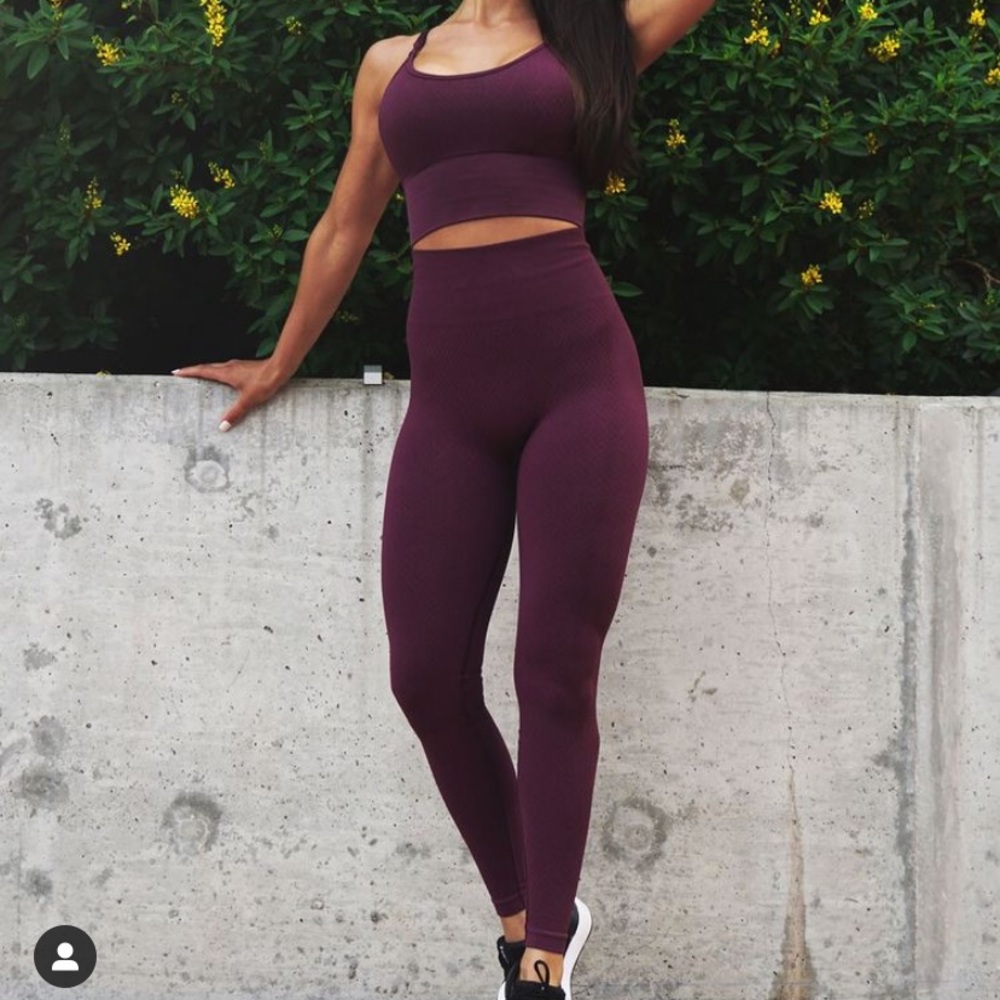 Balance athletica energy pant purple amethyst